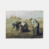 Couverture Polaire Les Gleaners, Jean-François Millet, 1857 (Devant (Horizontal))