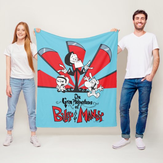 Couverture Polaire Les Grandes Aventures de Billy & Mandy Scythes Art (En situation)