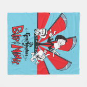 Couverture Polaire Les Grandes Aventures de Billy & Mandy Scythes Art (Devant (Horizontal))