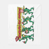 Couverture Polaire Les Gremlins™ arrivent (Devant)