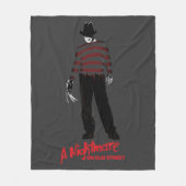 Couverture Polaire Les Griffes de la nuit | Freddy Krueger (Devant)