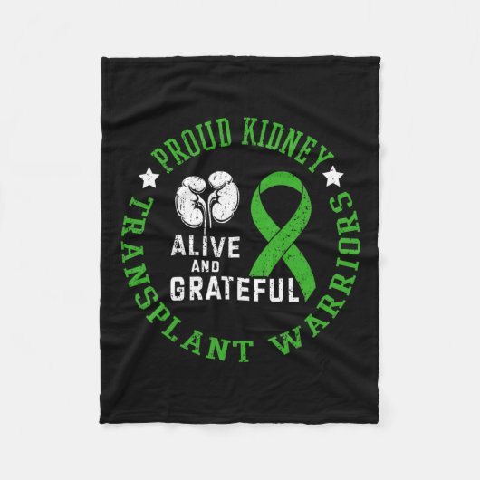 Couverture Polaire Les Guerriers De Transplantation De Rein Vivants E (Devant)