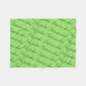 Couverture Polaire Les hristmas saints de freakin de citation noire (Devant (Horizontal))