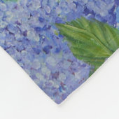 Couverture Polaire Les Hydrangées En Bord De Mer (Coin)