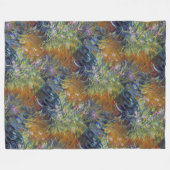 Couverture Polaire Les Irises de Monet (Devant (Horizontal))