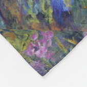 Couverture Polaire Les Irises de Monet (Coin)