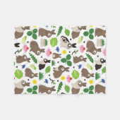 Couverture Polaire Les lapins Et Leurs Traitements (Devant (Horizontal))