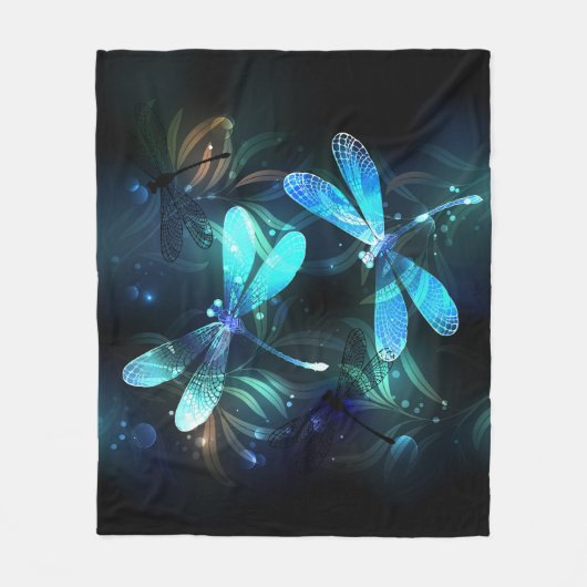 Couverture Polaire Les libellules du lac (Devant)