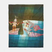 Couverture Polaire Les marins, Paul Klee (Devant)