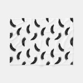 Couverture Polaire Les mèches modèlent la copie moderne de cil (Devant (Horizontal))