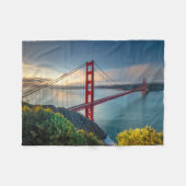 Couverture Polaire Les monuments | Golden Gate San Francisco (Devant (Horizontal))