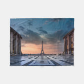 Couverture Polaire Les monuments | La Tour Eiffel (Devant (Horizontal))
