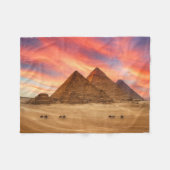 Couverture Polaire Les monuments | Les grandes pyramides (Devant (Horizontal))