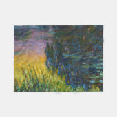 Couverture Polaire Les Nappes d'Eau - Réglage Soleil, Claude Monet, 1 (Devant (Horizontal))