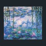 Couverture Polaire Les nénuphars de Monet<br><div class="desc">Les nénuphars de Monet. 
Veuillez visiter mon magasin pour une conception plus intéressante et plus de => bien choisi zazzle.com/iwheels* de couleur</div>