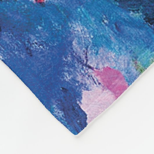 Couverture Polaire Les nénuphars de Monet (Coin)