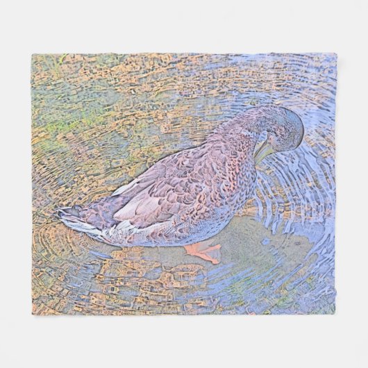 Couverture Polaire Les Ondes (Devant (Horizontal))