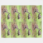 Couverture Polaire "Les Pals improbables : l'amitié Kangaroo et Emu" (Devant (Horizontal))