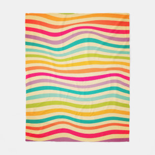 Couverture Polaire Les patters de Striped Seamless. illustration b