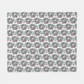 Couverture Polaire Les Pépites Doodent En Encre Et Aquarelle (Devant (Horizontal))