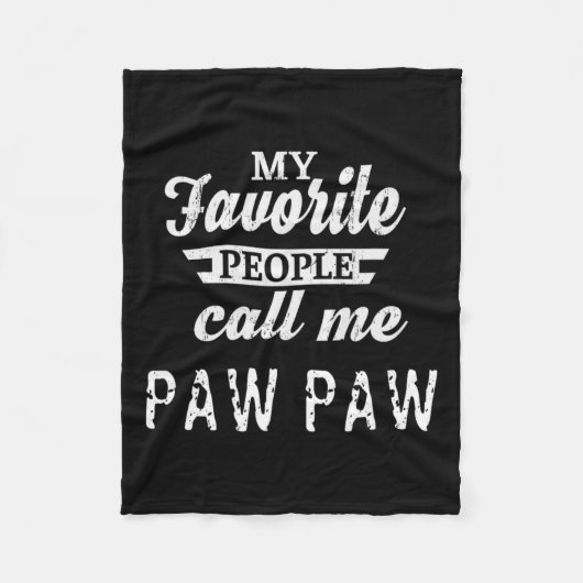 Couverture Polaire Les personnes que je préfère m'appellent Papi Papi (Devant)