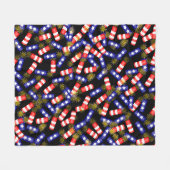 Couverture Polaire Les pétards pour 4 juillet (Devant (Horizontal))