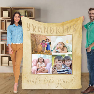 Couverture Polaire Les petits-enfants font la vie de Grand Neutral Ph