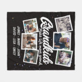 Couverture Polaire Les petits-enfants rendent la vie plus belle 6 Pho (Devant (Horizontal))