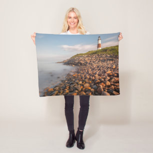 Couverture Polaire Les phares Montauk Point Long Island