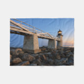 Couverture Polaire Les phares | Phare de Port Clyde Maine (Devant (Horizontal))