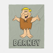 Couverture Polaire Les Pierrafeu | Barney Rubble (Devant)