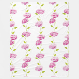 Couverture Polaire Les pivoines de l'Orangerie