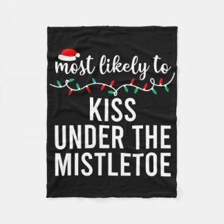 Couverture Polaire Les Plus Probables À Noël Chemise Correspondant Fa