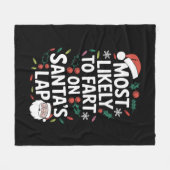 Couverture Polaire Les Plus Susceptibles De Commencer Sur Père Noël L (Devant (Horizontal))