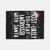 Couverture Polaire Les Plus Susceptibles De Jouer À La Crosse Avec Pè (Devant (Horizontal))