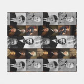 Couverture Polaire Les présidents américains, Hamilton et Franklin (Devant (Horizontal))