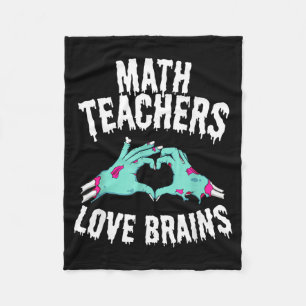 Couverture Polaire Les professeurs de mathématiques aiment les cervea