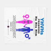 Couverture Polaire Les pronouns du YHVH (Devant (Horizontal))