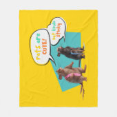 Couverture Polaire Les Rats Sont Mignons Mais Plutôt Stinky (Devant)