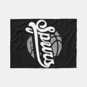 Couverture Polaire Les Spurs (Devant (Horizontal))