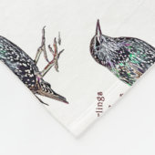 Couverture Polaire Les Starlings Sont Des Darlings (Coin)