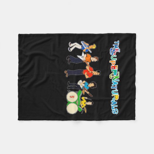 Couverture Polaire Les surnaturels (Devant (Horizontal))