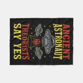 Couverture Polaire Les Théoristes Des Astronautes Anciens Disent Oui  (Devant (Horizontal))