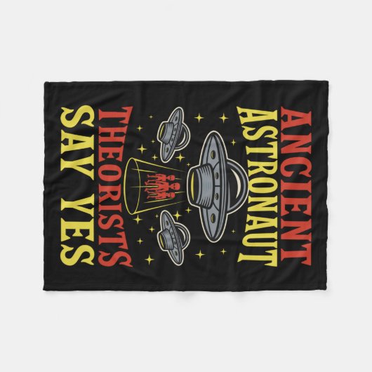 Couverture Polaire Les Théoristes Des Astronautes Anciens Disent Oui  (Devant (Horizontal))