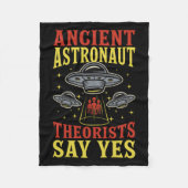 Couverture Polaire Les Théoristes Des Astronautes Anciens Disent Oui  (Devant)