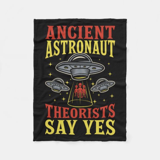 Couverture Polaire Les Théoristes Des Astronautes Anciens Disent Oui  (Devant)