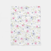 Couverture Polaire Les tons de Bloom Pastel (Devant)