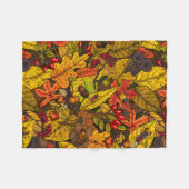 Couverture Polaire Les trésors d'automne (Devant (Horizontal))