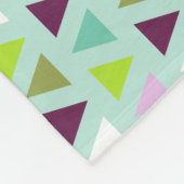 Couverture Polaire Les triangles géométriques monnayent le motif (Coin)