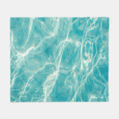 Couverture Polaire les vagues de la mer (Devant (Horizontal))